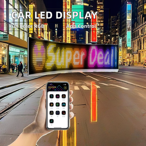 <strong>Hot</strong> Sale Flexible Car Window <strong>LED</strong> Digital Display Screen Multi-Function Programmable Advertising Decorative Board Matrix <strong>New</strong> - Product Image 3