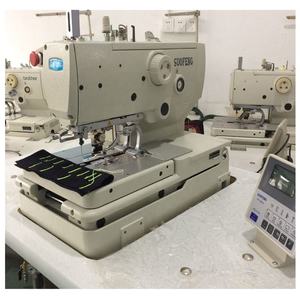 Used Brother <strong>RH</strong>-9820 Buttonholing Machine <strong>Industrial</strong> Sewing Machine With Upper Trimmer - Product Image 1