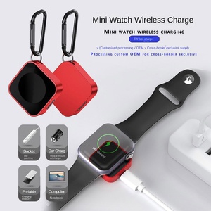 Apple için anahtarlık ile Metal taşınabilir manyetik kablosuz şarj izle tipi C 5W hızlı izle şarj için Iwatch - Product Image 2