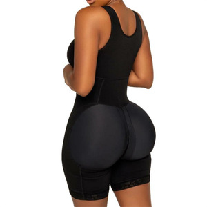 ספנדקס גבוהה דחיסה haper hener גוף shaper שלב <span class=keywords><strong>2</strong></span> fajas colombiaכמו עם צלעות בתוספת גודל פוסט פ/shapewear