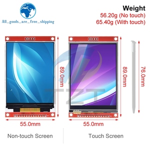 Modulo Touch Screen LCD TFT da 3.2 "3.2 pollici 240 x320 ST7789 ILI9341 Display LCD per scheda Arduino UNO MEGA2560 con/senza tocco - Product Image 2