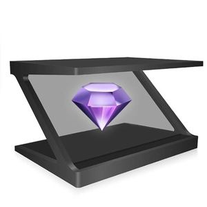 Système Windows Android 32 pouces <span class=keywords><strong>3D</strong></span> 180 degrés hologramme LCD vitrine armoire bureau ascenseur au sol pour les graphiques d'<span class=keywords><strong>animation</strong></span> - Product Image 3