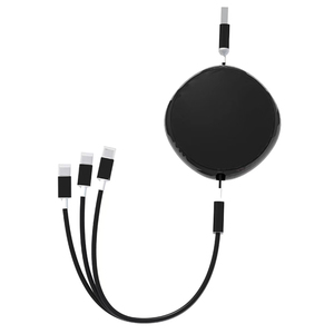 Wholesale 3 in 1 Mobile Phone <strong>Charger</strong> 3A Charging Transmission Data Fast Charging Cable for <strong>All</strong> Phone - Product Image 5