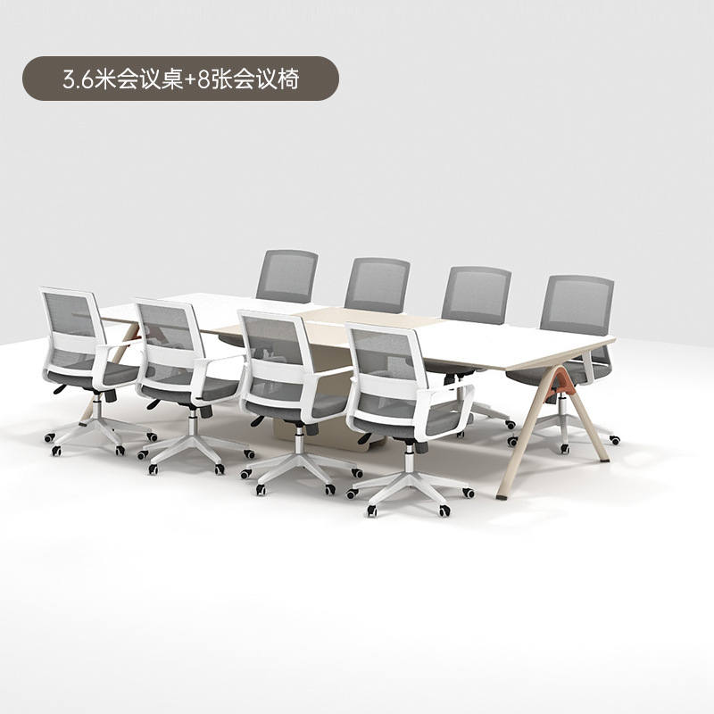 Table de conférence 36m, chaise x8