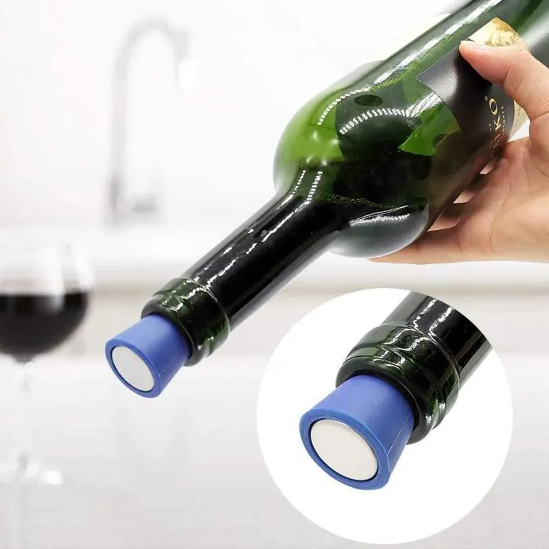 Stainless steel conical wine seal bottle stopper beer beverage flavoring bottle cap