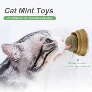 Juguetes de Hierba Gatera para Mascotas, Bola Comestible de Hierba Gatera, Bola de Menta para Gato Saludable, Pura Menta Natural, 1-10 Unidades - Product Image 2