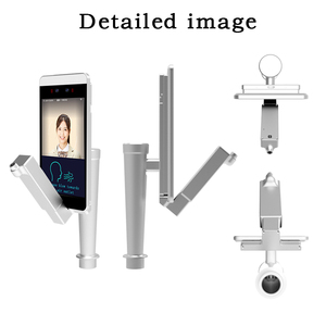 Máquina de control de acceso de reconocimiento facial de alcoholímetro conectada a la impresora compatible con terminal de detección de alcohol SDK personalizable