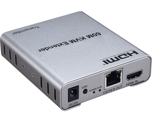4K HDMI KVM Extender ผ่าน Ethernet SINGLE CAT 5e/6 60M HDMI เครื่องส่งและตัวรับสัญญาณคุณภาพสูง HDTV KVM USB เอาท์พุต RJ45 - Product Image 4