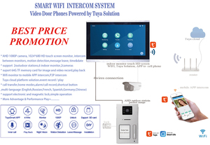 Ryan 10 inch Wifi <strong>Intercom</strong> Touch Monitor 1080P Video Door Phone <strong>Motion</strong> <strong>Detection</strong> Video Record Big Screen Smart <strong>Intercom</strong> <strong>System</strong> - Product Image 4
