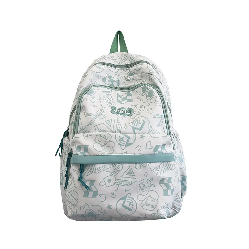 Zaino impermeabile Casual da viaggio mochila zaino in nylon stampato femminile bellissime borse da scuola per zaino da viaggio per ragazze