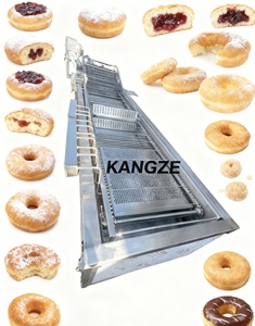 Linha de Fritura de <span class=keywords><strong>Donuts</strong></span> Totalmente Automática - Equipamento Contínuo para Fabricação de <span class=keywords><strong>Donuts</strong></span> de Grau Alimentício - Product Image 2