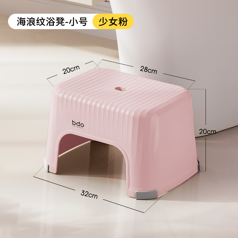 Petit format à motif vagues - Girly Pink