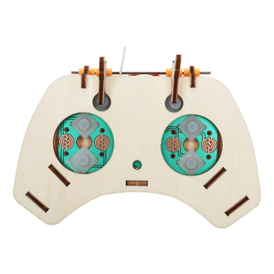 DIY Stem Robots Kit 2.4G RC Kampfroboter Science Kit 3D Holz puzzle STEM Pädagogische Fernbedienung Roboters pielzeug - Product Image 4