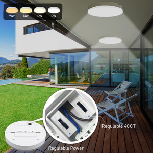 ナイトクラブ用の新しいデザイン4CCT色変更IP65シーリングランプラウンド防水LEDシーリングライト - Product Image 5
