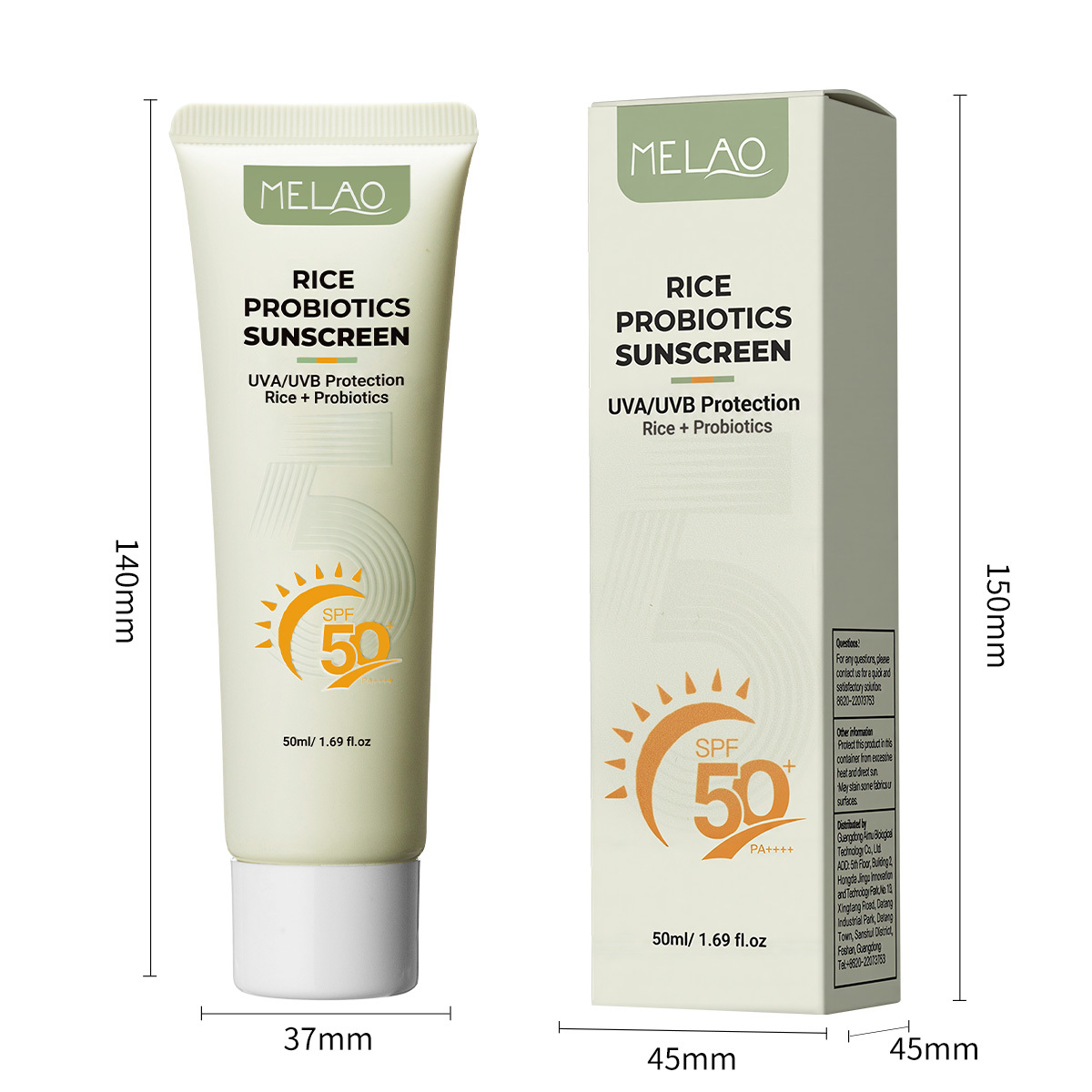Rice Probiotics Sunscreen