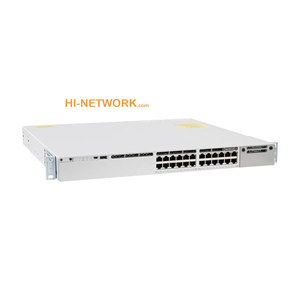 Good Quality Ciscos C9300-24S-E 24 GE SFP Ports Modular Uplink Layer 3 Core Network Essentials Data <strong>Stacked</strong> Switch
