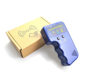 ブルーコピア125khz RFIDカードコピー機デュプリケーターハンドヘルドRFIDリーダードアアクセス制御用