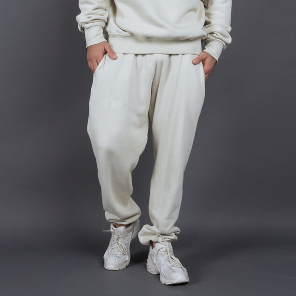 White jogger