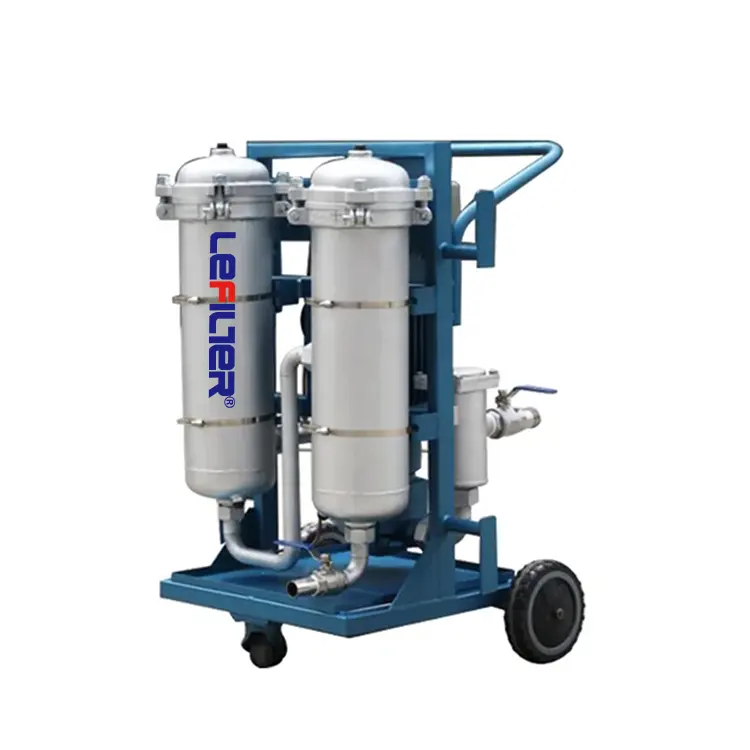 Portatile usato sistemi di filtrazione dell'olio idraulico unità di filtrazione portatile macchina di filtrazione dell'olio