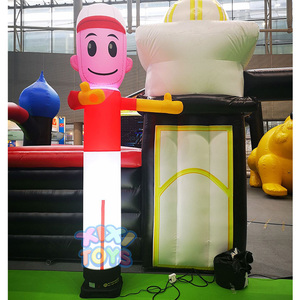 XIXI צעצועי פרסום 3m H מנופף ידיים אוויר רקדנית ריקודים מתנפח בובה