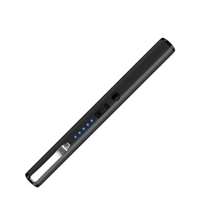 Vente en gros briquet électronique en forme de stylo rechargeable USB avec éclairage pour femmes et hommes - Product Image 3