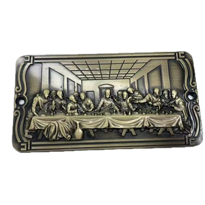 050 Zamak malzeme on iki öğrenci son akşam yemeği tabut salıncak bar tabut aksesuarları tabut donanım dekorasyon - Product Image 1