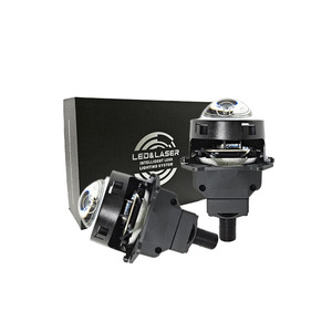 IDISON T13W 70W 12v 6000K Lighting System Bi Led Project Lens High Beam Lamp Double Reflective Cups Headlamp Front <strong>Light</strong> for Car - Product Image 1