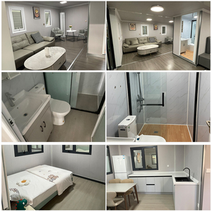 เหล็ก 20Ft 40Ft มือถือสําเร็จรูปบ้าน 2 3 4 5 ห้องนอนแบบพับได้ขยายมินิคอนเทนเนอร์บ้านสําเร็จรูปหรูหรา Villa - Product Image 3