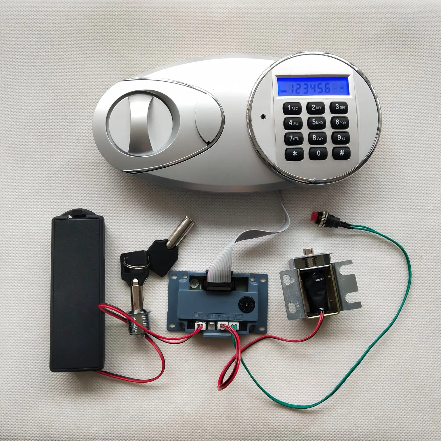 Cassetta di sicurezza elettronica digitale parti di serrature, cassetta di sicurezza cassetta di sicurezza serratura a combinazione