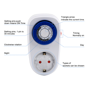 Universal 24 Stunden programmier bar 15 Minuten mechanischer Timer - Product Image 5