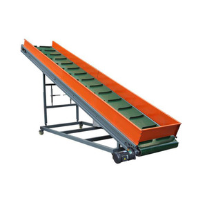 Sorting Ladder <strong>Hopper</strong> Conveyor <strong>System</strong> for <strong>Loading</strong> and Unloading With Caster Wheels Screw Conveyor - Product Image 2