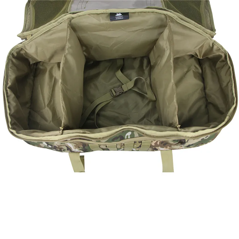 Duffle Bag Custom Large Military Duffle Bag Waterproof Work Out Gym Duffle Bag Military With Wheels Nylon Military Tactical Camo Duffle Bag