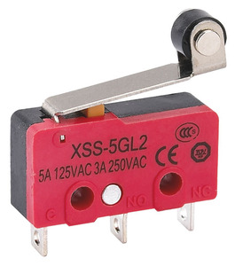 XSS-5GL2สวิตช์ไมโครที่มีความละเอียดอ่อนสำหรับการประกอบ PCB - Product Image 2