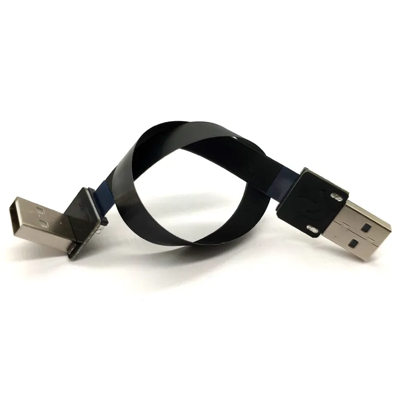 XAJA плоский кабель micro usb, пользовательский ультратонкий кабель micro usb для передачи данных/ленточный usb-кабель для Android