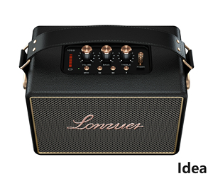 Boombox ไร้สายแบบพกพาพร้อมที่จับ DSP ไอเดียเอาต์พุต80วัตต์คอลัมน์คอมพิวเตอร์กันน้ำได้ลำโพงซับวูฟเฟอร์เล่นเพลงกลางแจ้งของขวัญที่สมบูรณ์แบบ - Product Image 3