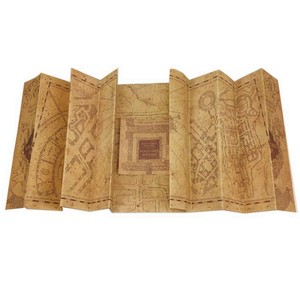 2022 Universal 77X22cm Wizarding World Magic <strong>Marauders</strong> Map of Gift for Halloween Day - Product Image 4
