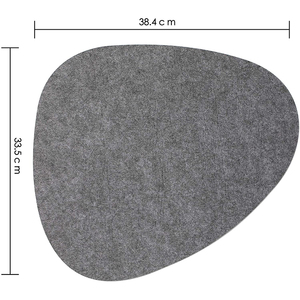 定制多尺寸地垫羊毛毡餐桌餐垫，价格优惠 - Product Image 3