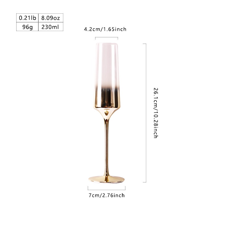 clear-Champagne Glass