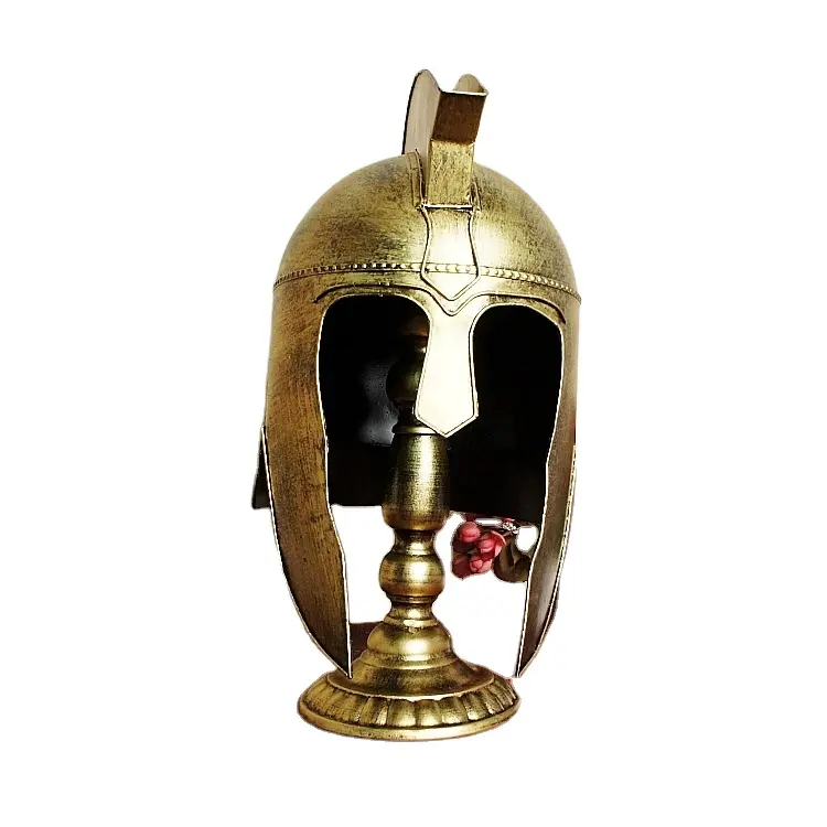 그리스 Corinthian 중세 헬멧 고대 그리스 갑옷 헬멧 그리스 전사 헬멧 의상