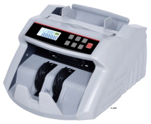 Máquina de conteo de dinero portátil, contador de billetes y Contador de billetes con función de detección para conteo de billetes - Product Image 1