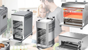 ステーキグリルステーキハウス品質屋内電気赤外線グリルとシアステーションステーキグリル