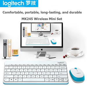 Conjunto de teclado y ratón Logitech Mk245 Nano Conjunto de teclado y ratón de oficina compacto - Product Image 3