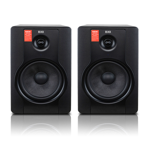 BX8D2 8-inch Studio Monitor Speakers Pair with Balanced <strong>Inputs</strong> and Anti-Magnetic Drivers for Professional Audio Workflows - Product Image 6