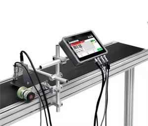 Per PET bottiglia di cartone tubo di vetro uova macchina di codifica data sacchetto di plastica linea di assemblaggio macchina da stampa a getto d'inchiostro - Product Image 1