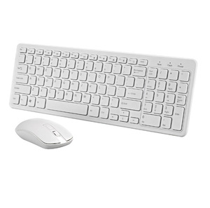 Juego de teclado y ratón inalámbricos OEM 2,4G al por mayor de fábrica para combinación de teclado y ratón de ordenador portátil/escritorio/ordenador con batería seca - Product Image 2