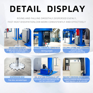 High Speed Disperser Homogenizer Dispersion Blender <strong>Mixer</strong> Machine Liquid Treatment Homogenizing Emulsifying Machine - Product Image 6