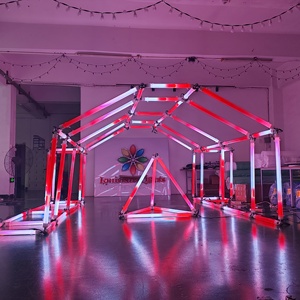 ステージ照明DMX512時間照明トンネルデジタル3DRGBLEDピクセルチューブライト
