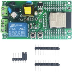 AC / DC angetriebener Versorgungsmodul WLAN Bluetooth BLE Einzelkanal-Relee-Modul ESP32-C3/ESP-C3-12F Entwicklungsbrett für Arduino
