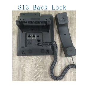 Teléfono IP con 2 líneas SIP, puertos duales de 100Mbps y transferencia de Reenvío de llamadas POE en espera, línea directa y funciones de retención Teléfono VoIP - Product Image 4
