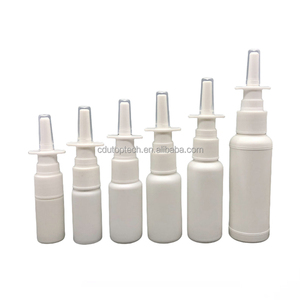 5ml 10ml 15ml 20ml 30ml HDPE katı beyaz boş plastik burun Tanners sprey Mini burun sprey şişe ile 18/410 ince sis püskürtücü - Product Image 1